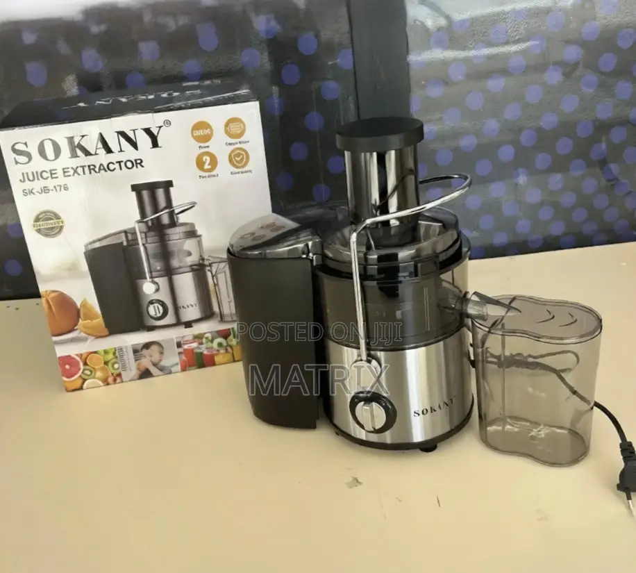 Sokany Commercial Juicer Extractor Stainless Steel Sk Jb 176