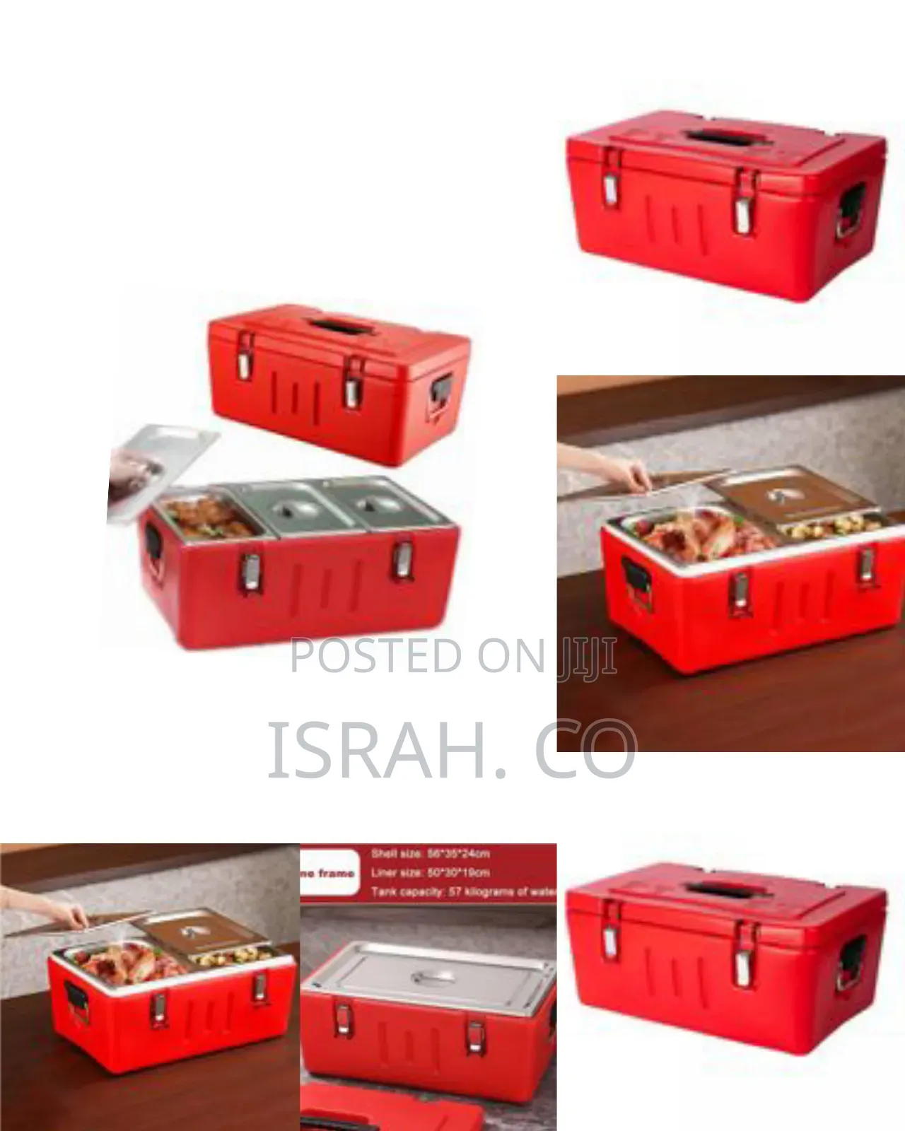 Commercial Insulated Food Warmer Pan Carrier Hot Cold Chafing