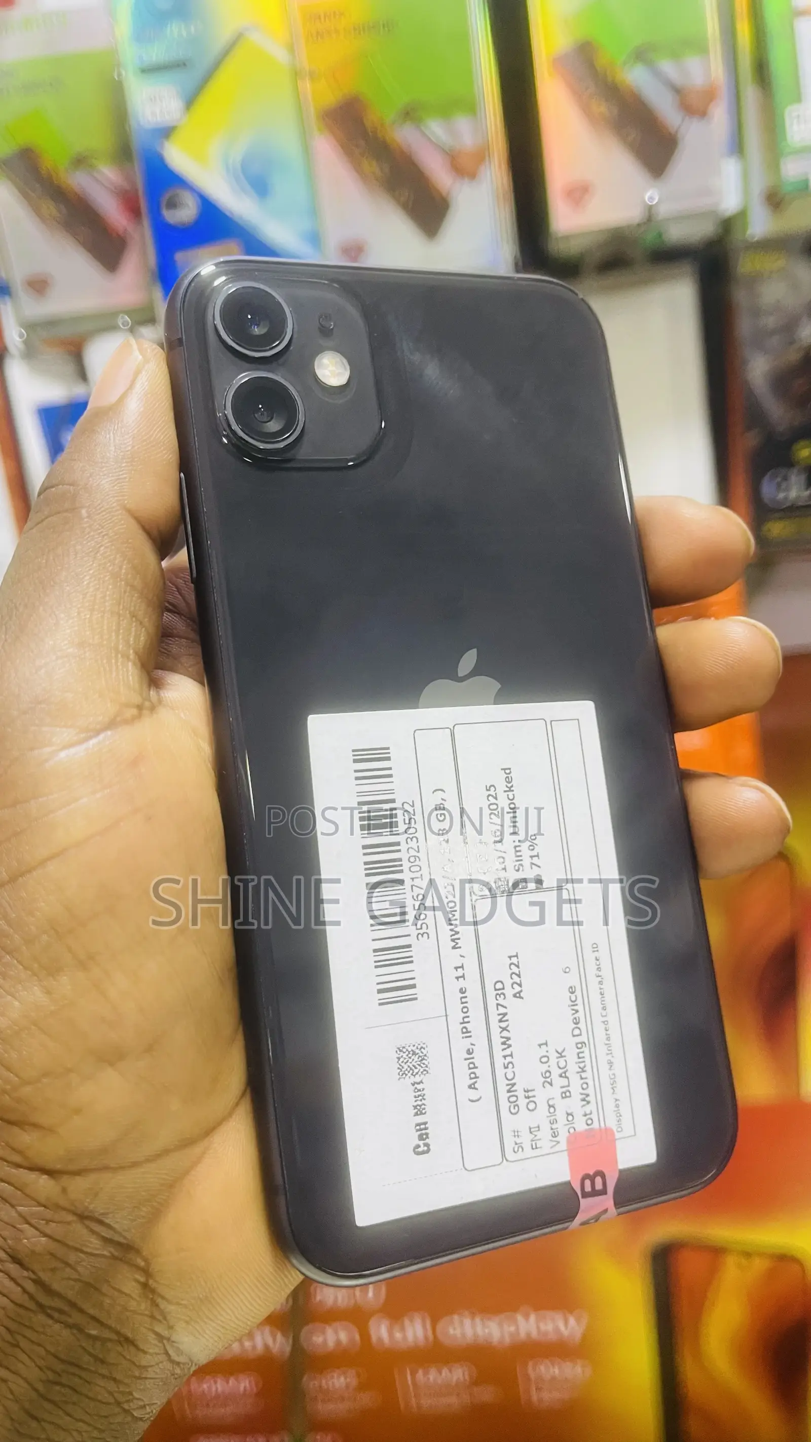 Apple iPhone 11 64 GB Black