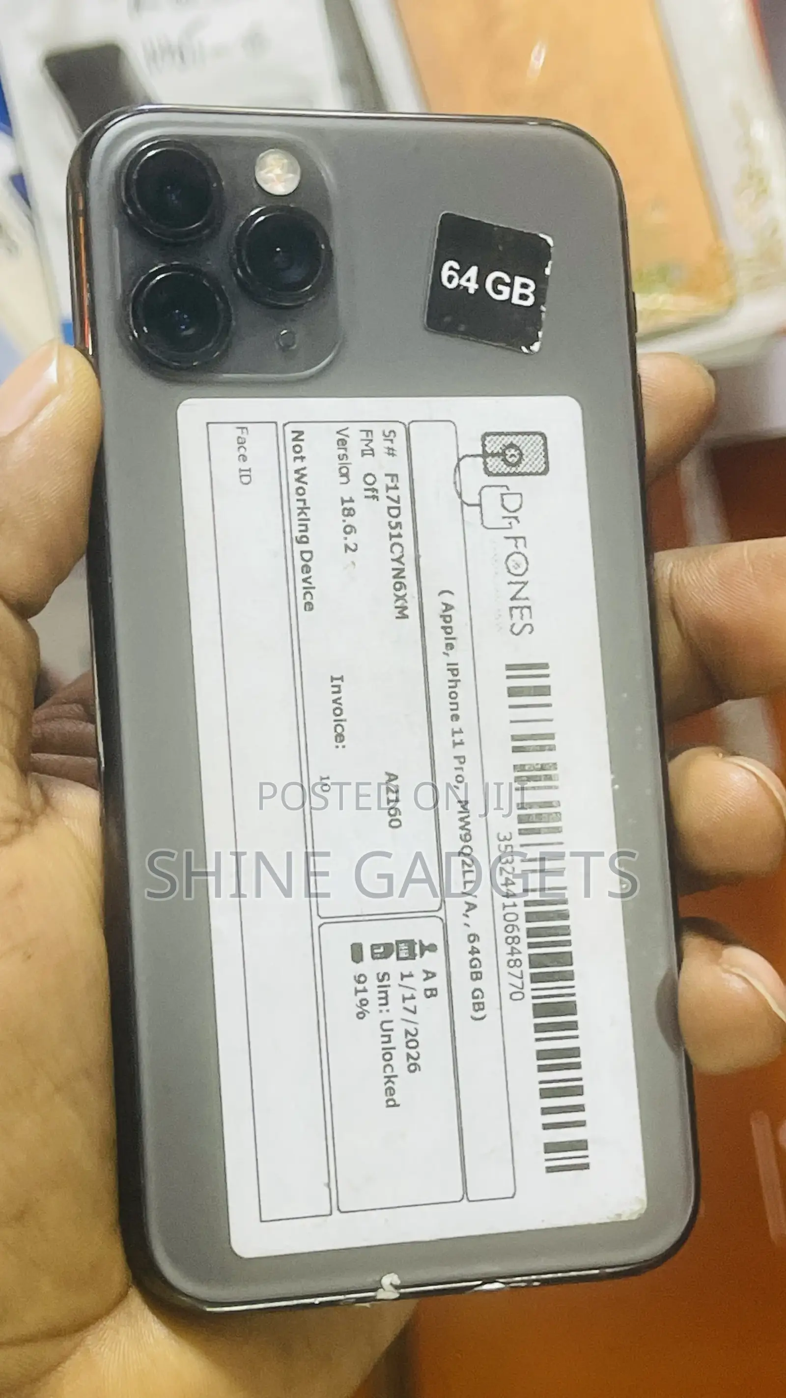 Apple iPhone 11 Pro 64 GB Gray