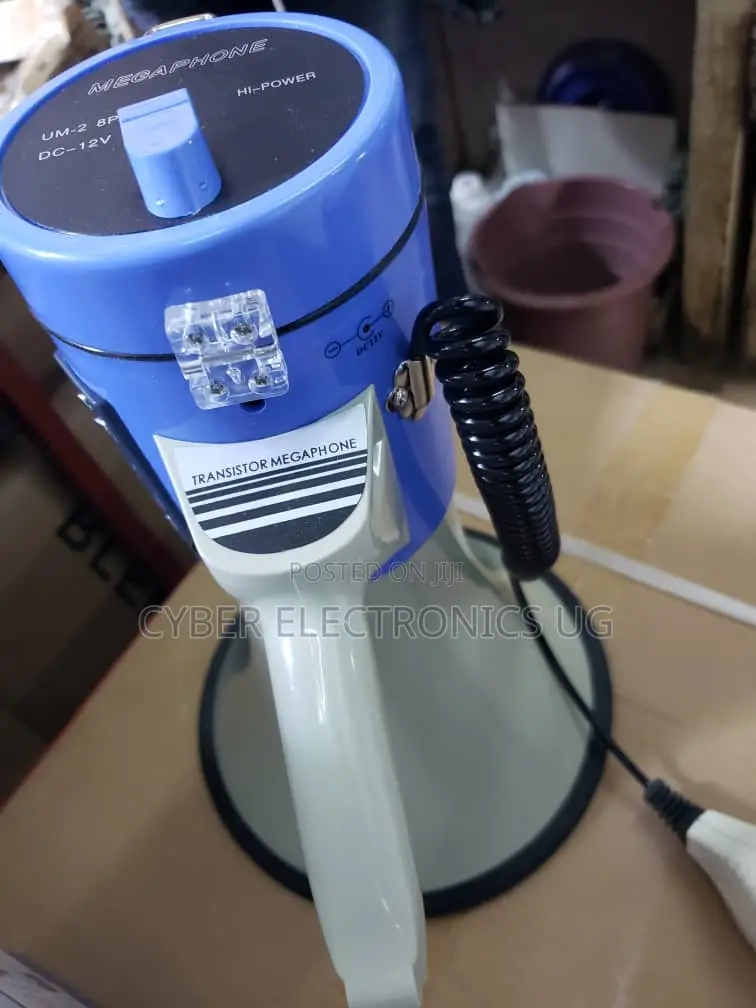 Portable Handheld Megaphone With Siren – Powerful Pa Speaker
