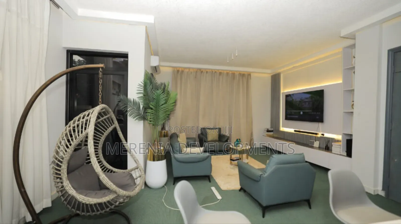 Furnished 1bdrm Apartment in Kisaasi, Kawempe for rent