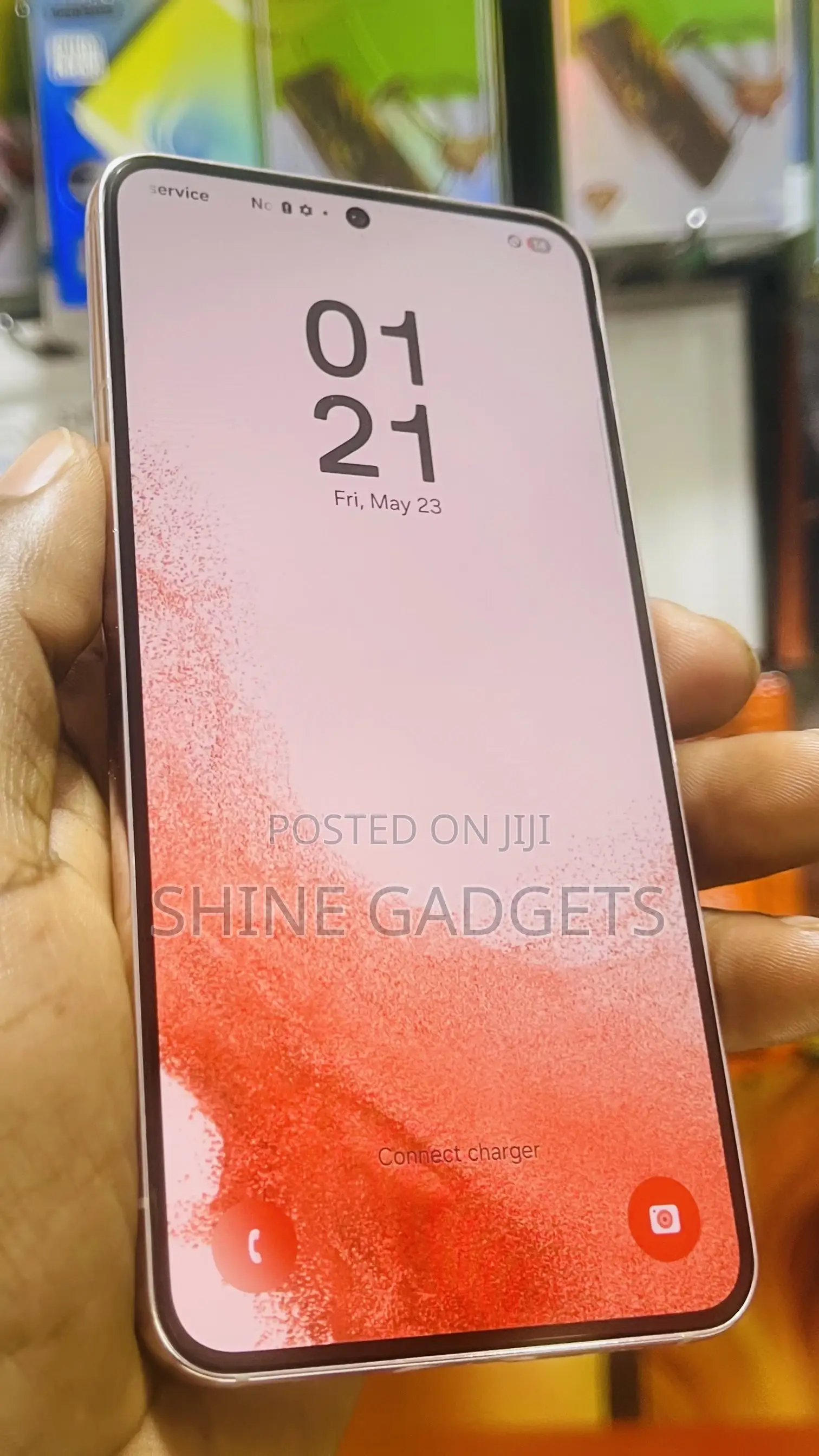 New Samsung Galaxy S22 5G 128 GB Pink