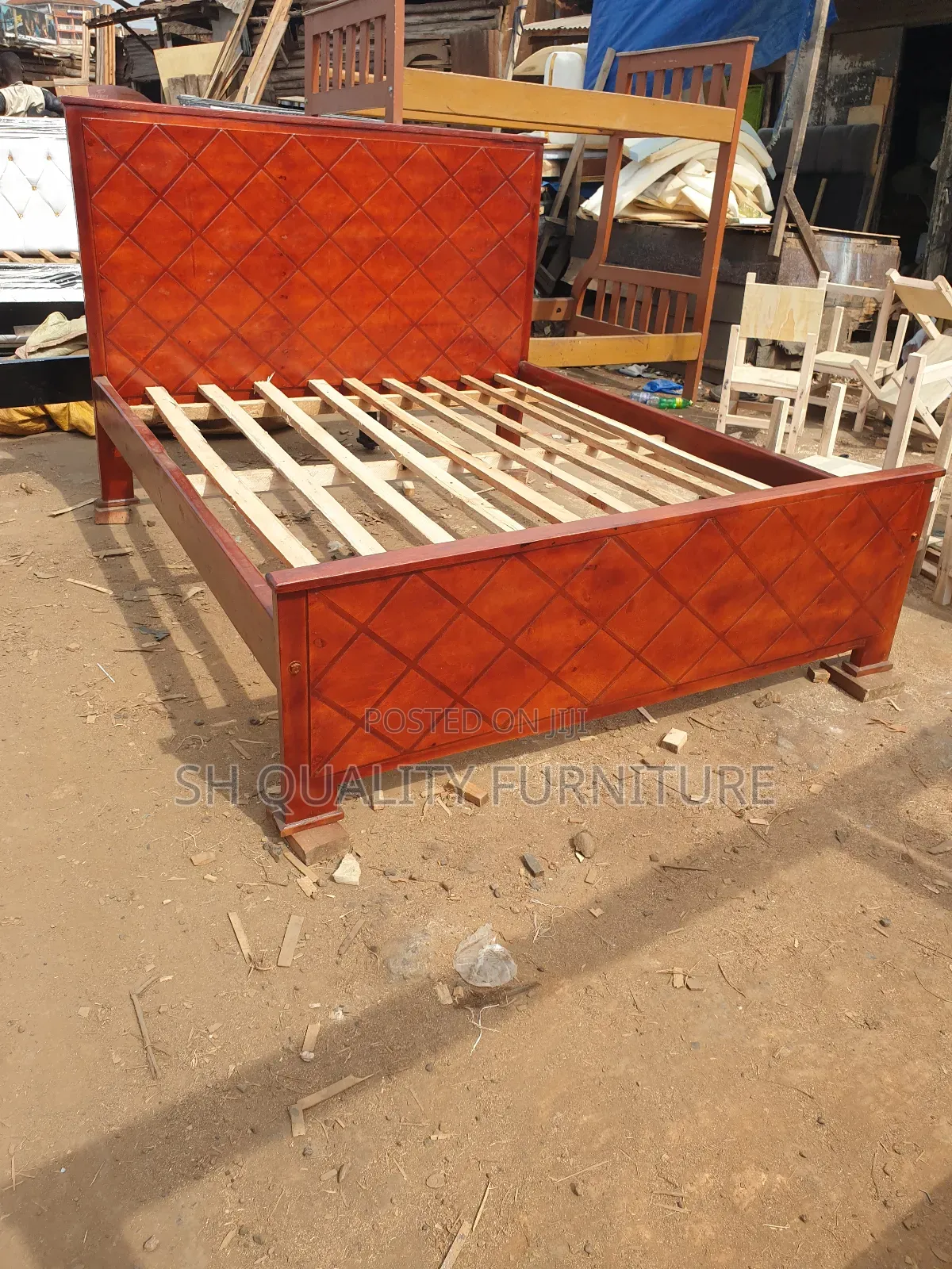 Hard Wood Bed