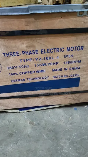 Electrical Motor 15kw 20hp Three Phase