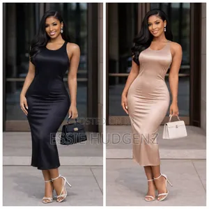New Ladies Satin Dresses