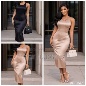 New Ladies Satin Dresses