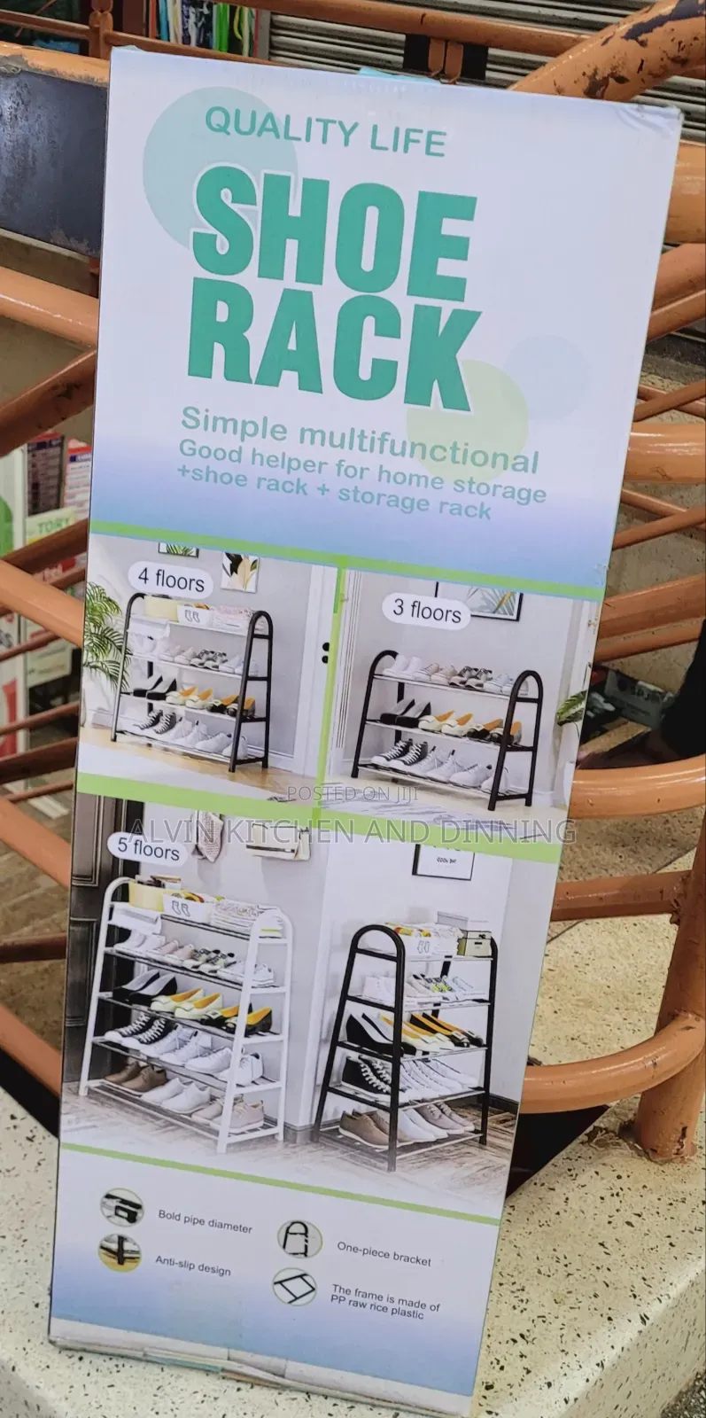 Multifunctional Shoe Rack
