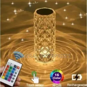 Crystal-Like RGB Table Lamp