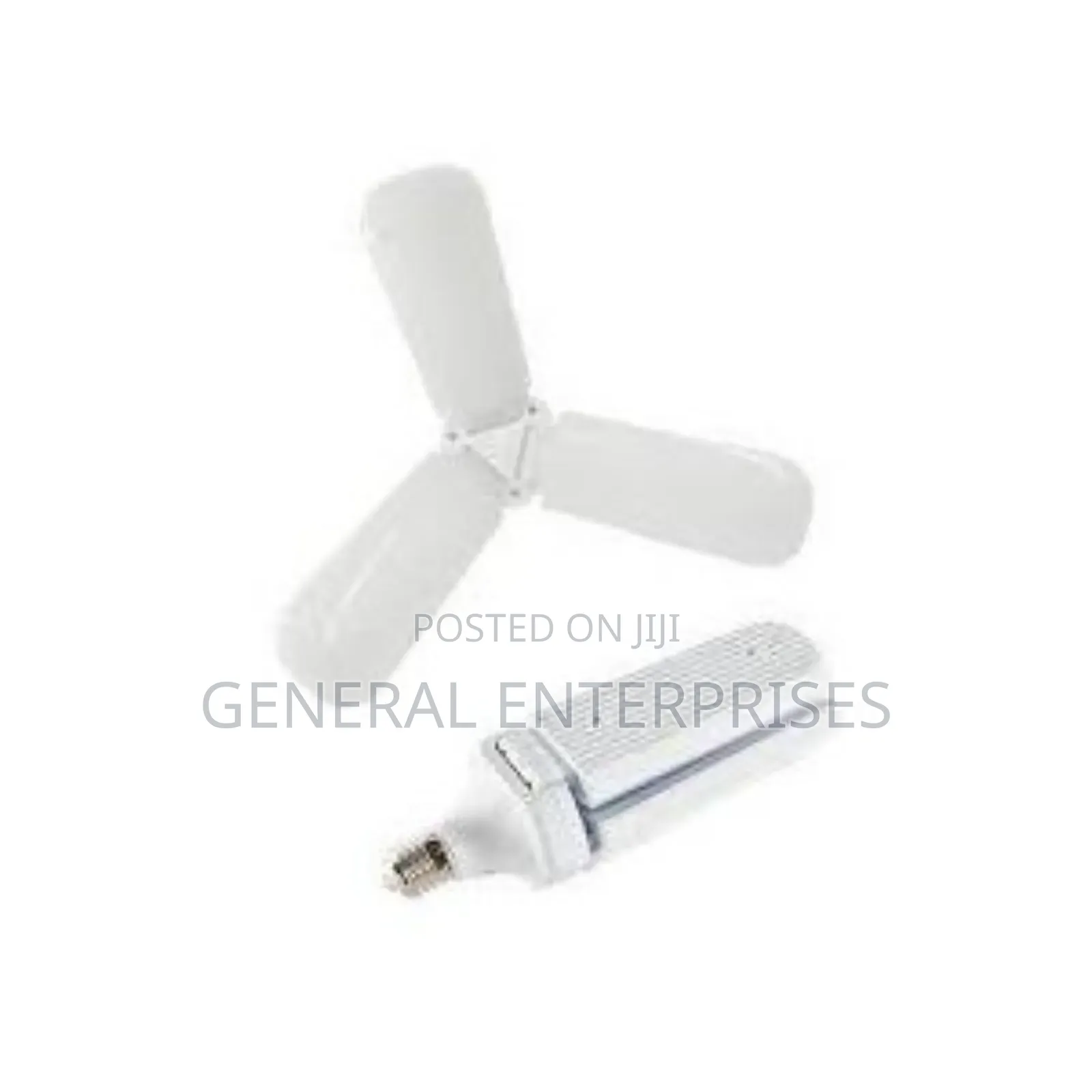 3-Leaf Foldable Led Fan Blade Light Bulb