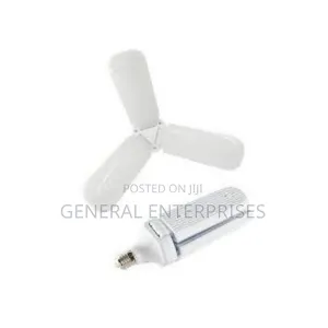 3-Leaf Foldable Led Fan Blade Light Bulb