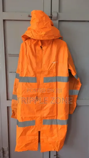 Orange Rain Coat