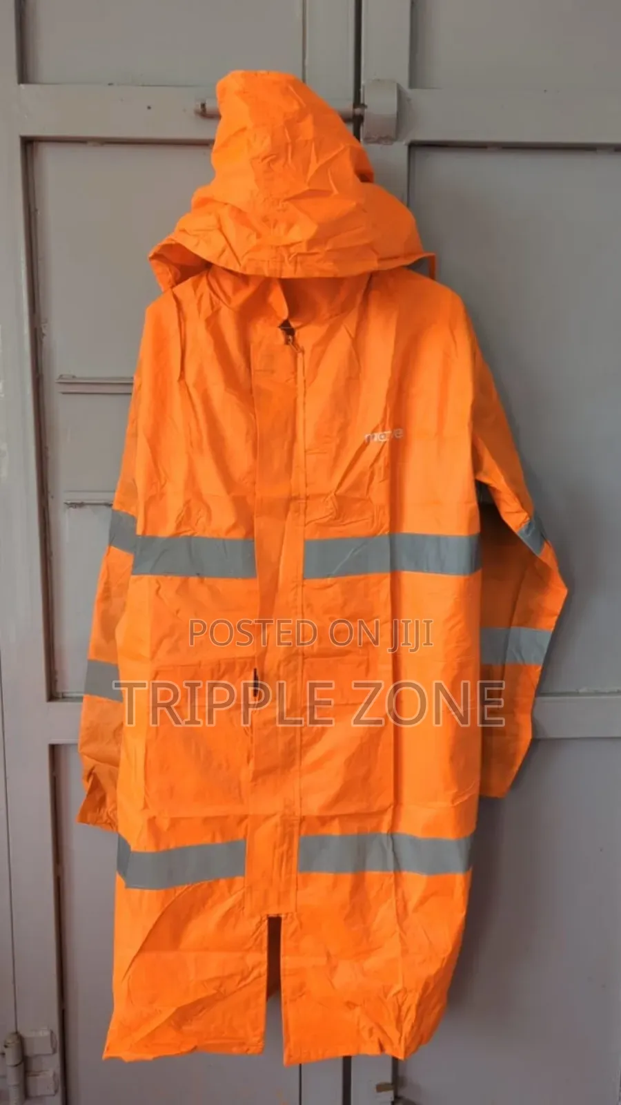 Orange Rain Coat