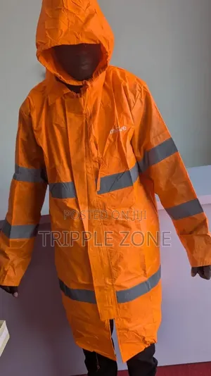 Orange Rain Coat