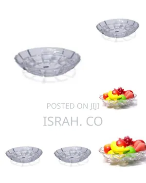 Acrylic Fruit Bowl Transparent Fruit Dish, Modern Simple Snack Tray .