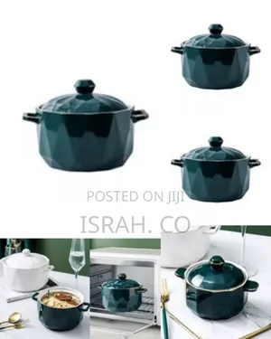 3 Piece Food Soup Serving Dishes Bowls Casseroles