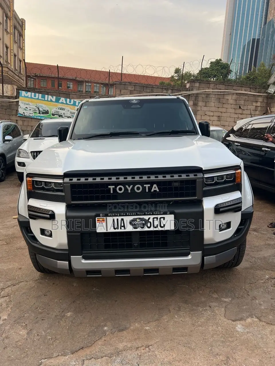 New Toyota Land Cruiser Prado 2025 White