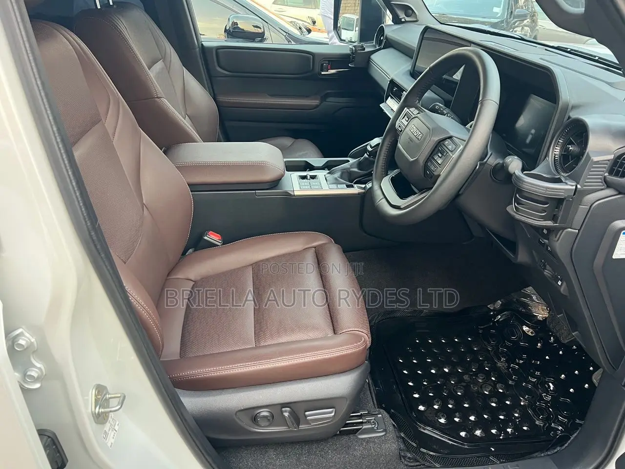 New Toyota Land Cruiser Prado 2025 White