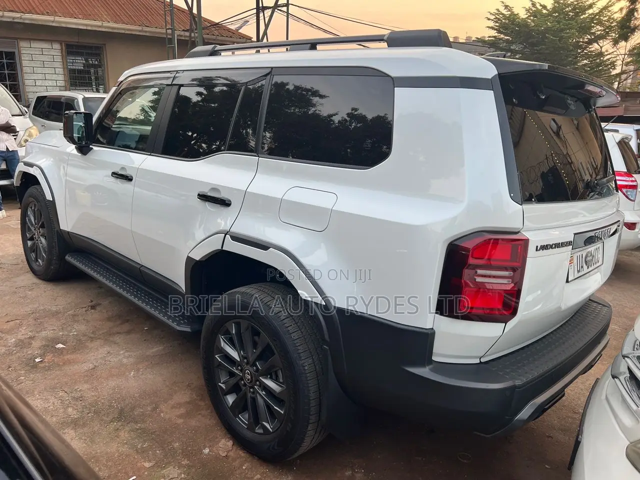 New Toyota Land Cruiser Prado 2025 White