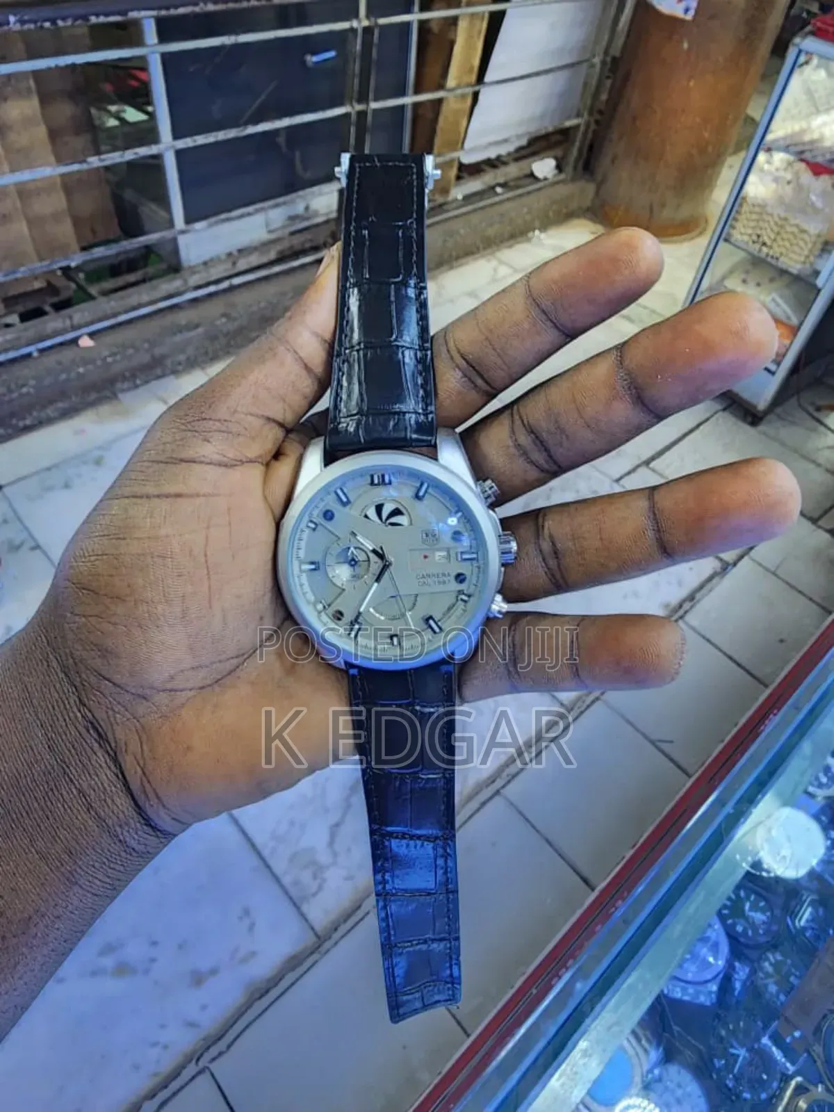 Automatic Black Carrera Watch