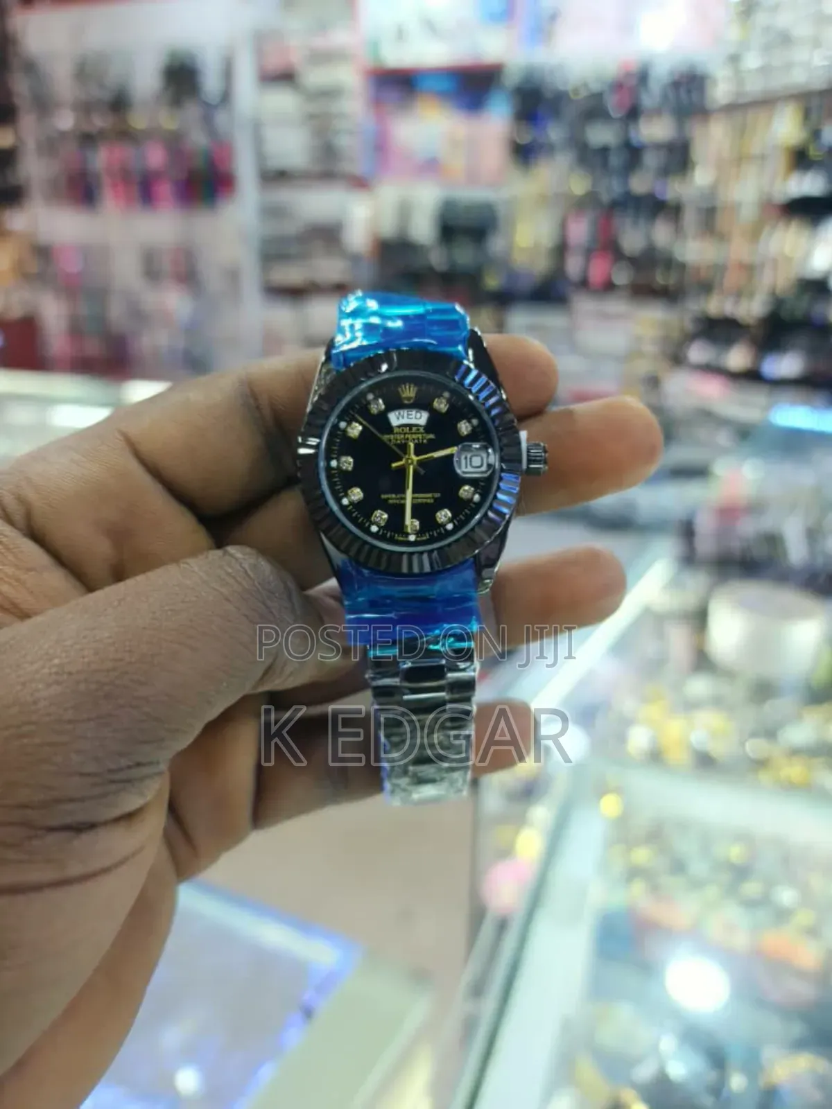Black Rolex Watch