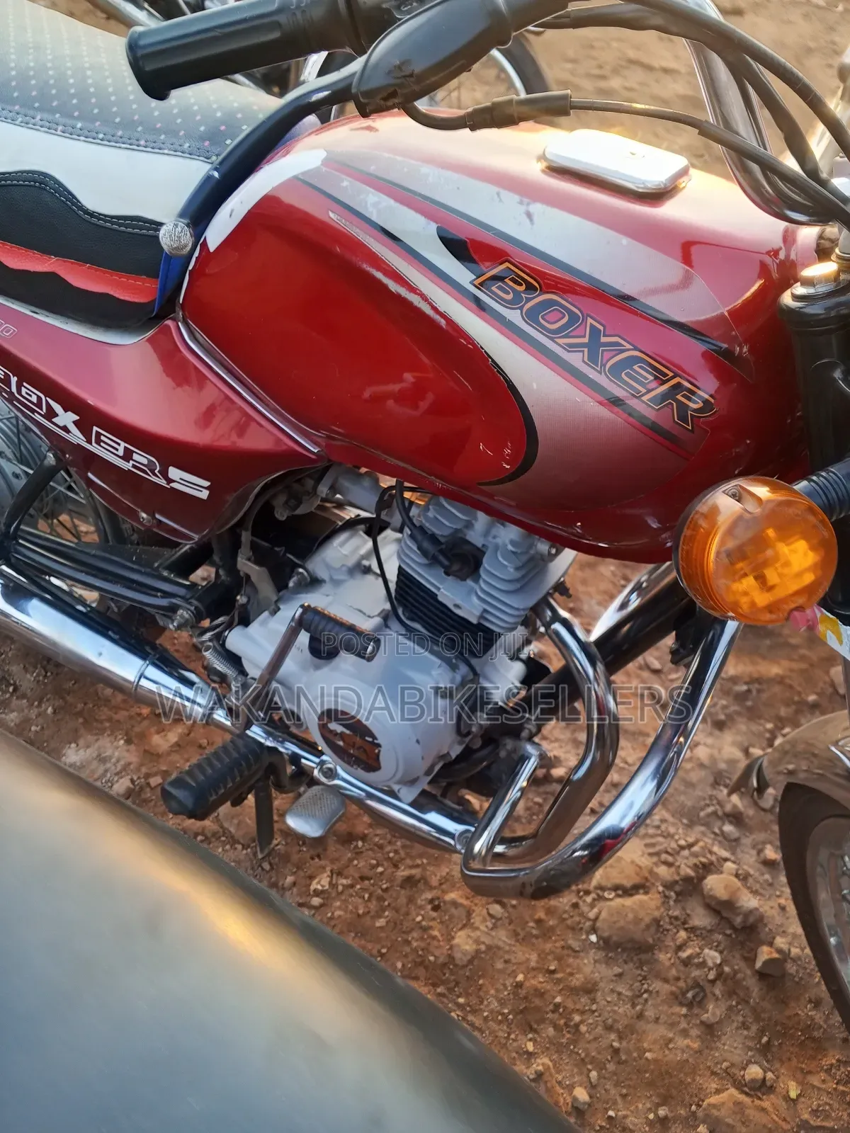 Bajaj Boxer 100 2023 Red