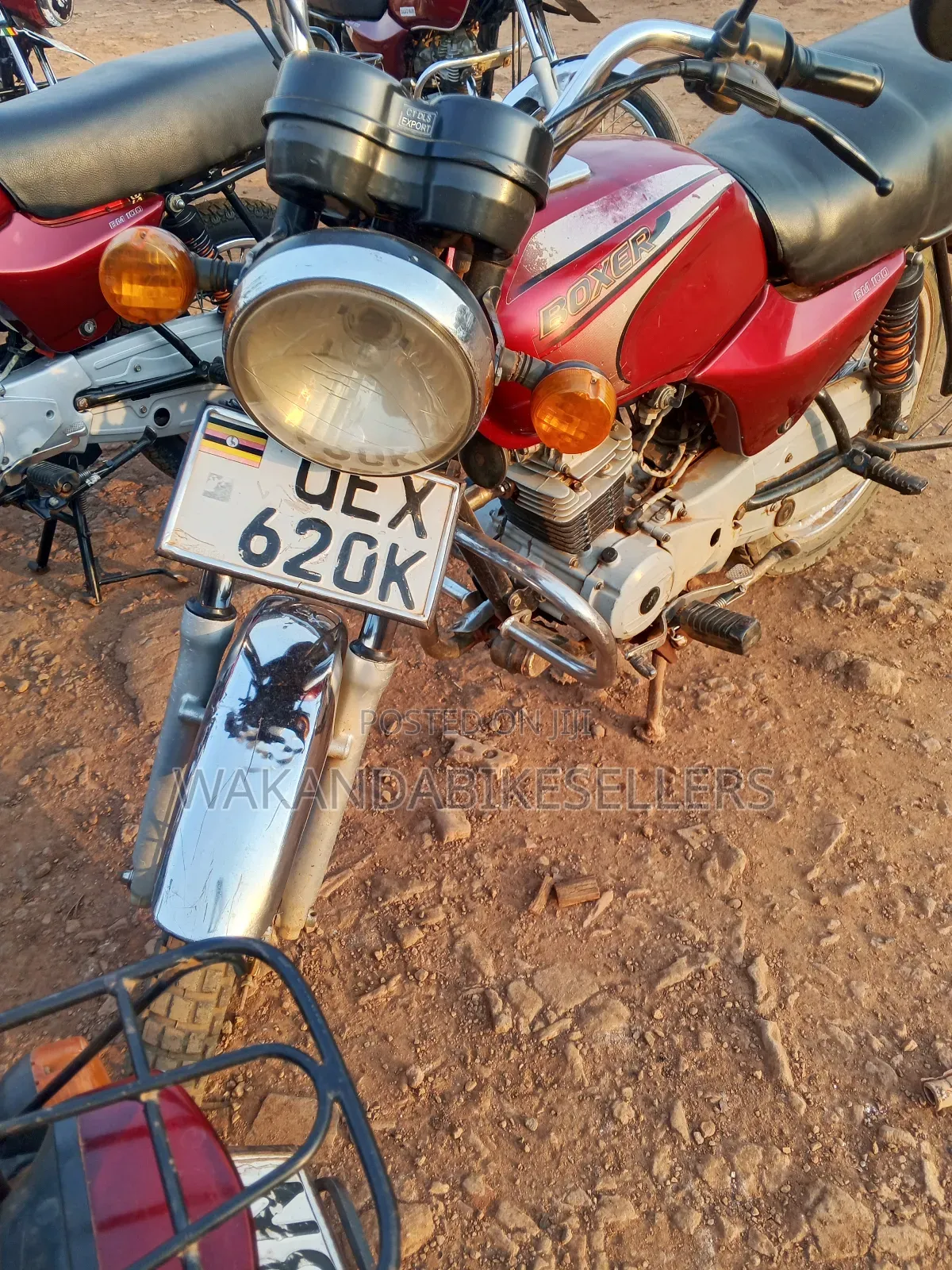 Bajaj Boxer 100 2021 Red