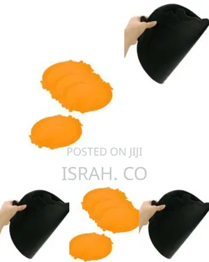 Sophisticated Embossed Faux Leather Placemat Set
