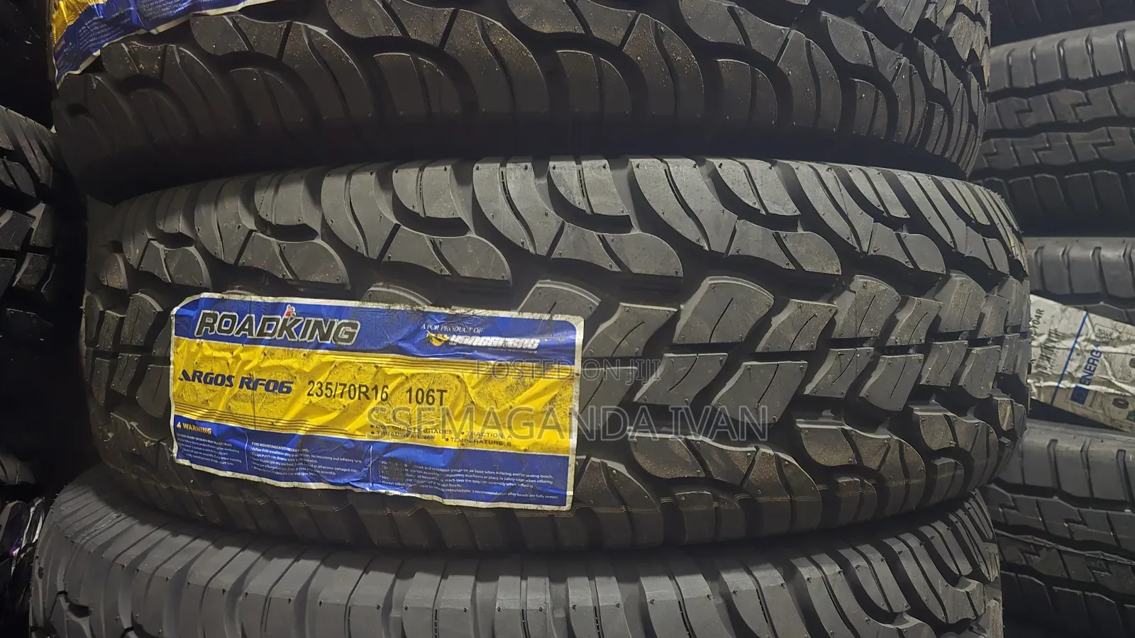 235/70r16 a/T Argos All Season All Road Terrain