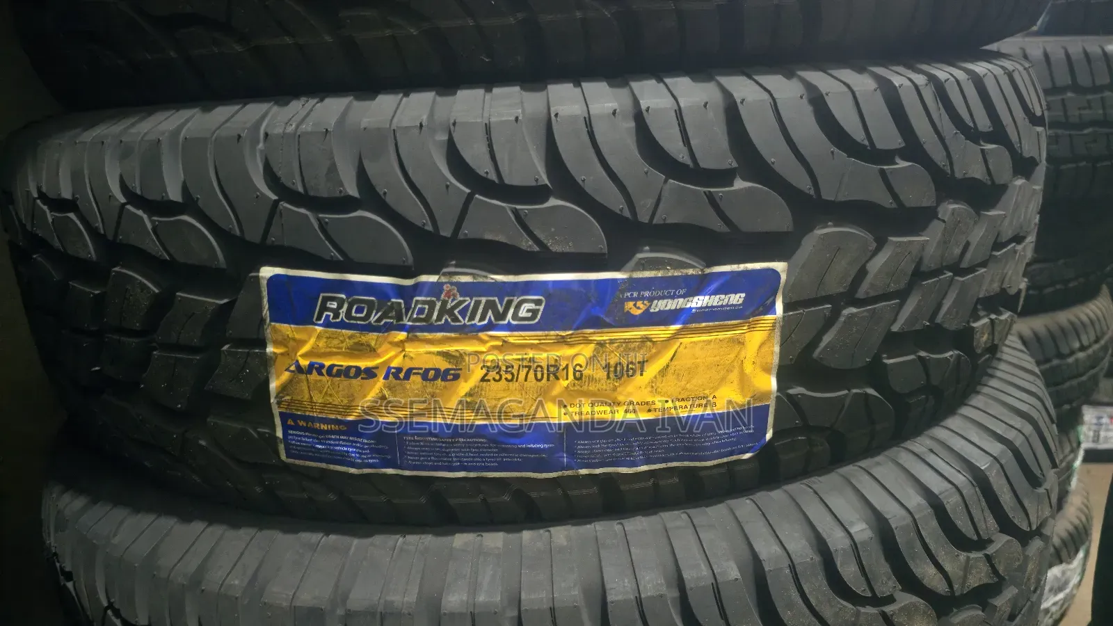 235/70r16 a/T Argos All Season All Road Terrain