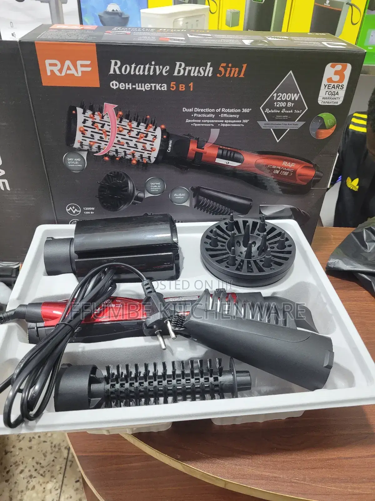 Hair Straightener Set 5 in 1