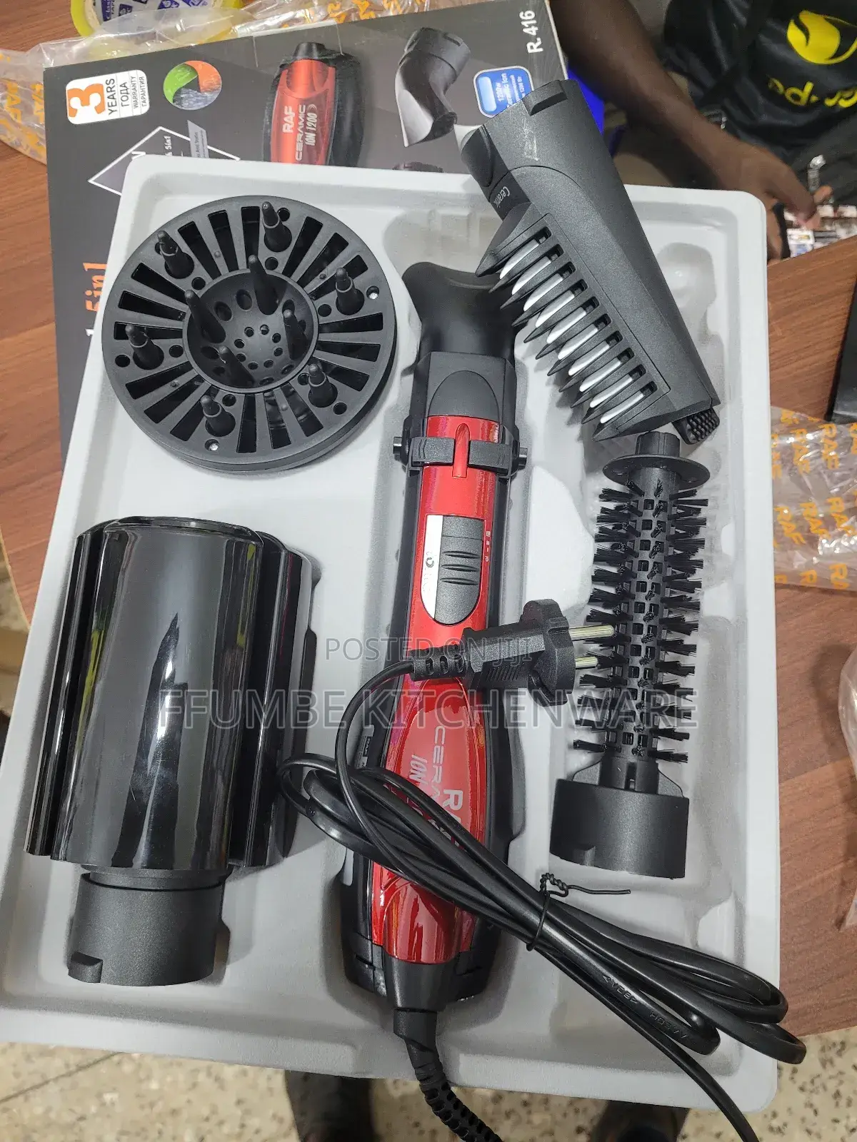 Hair Straightener Set 5 in 1