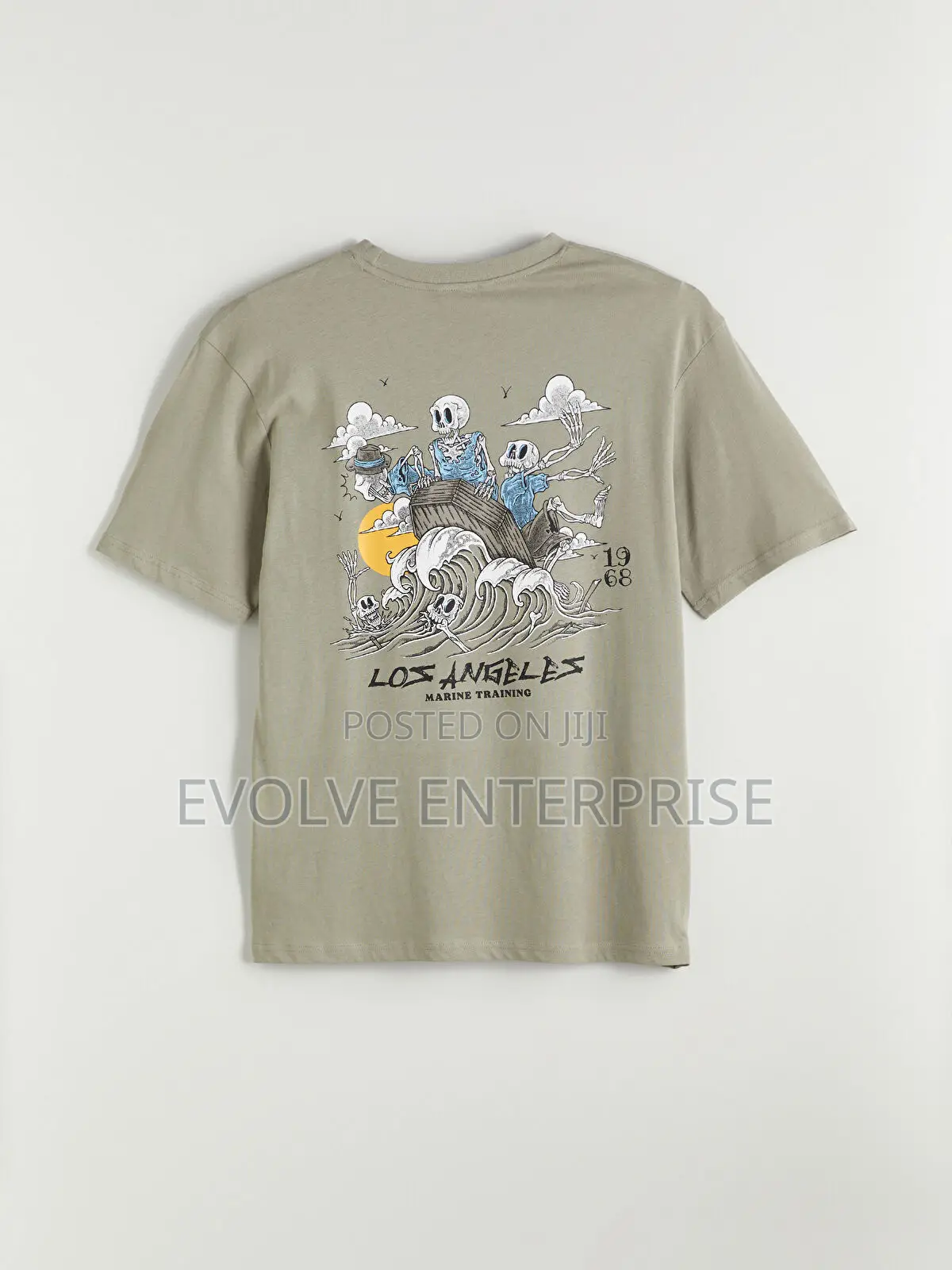 Xside Crew Neck Printed Jersey Men's T-Shirt