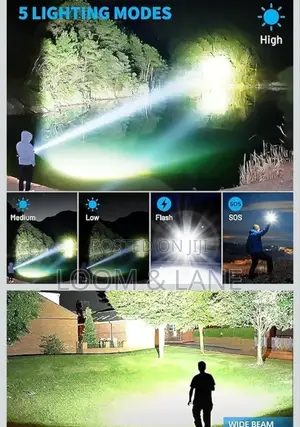 Dat Dt-862 Rechargeable Led Flashlight