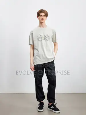 Xside Crew Neck Rick and Morty Printed Men's T-Shirt