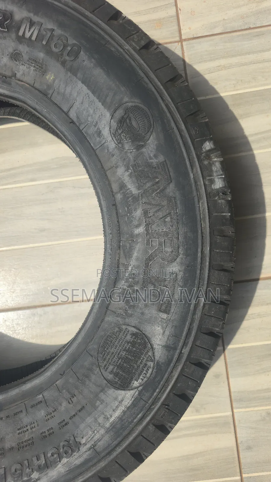 195r15 Indian MRF 8 Plyrating