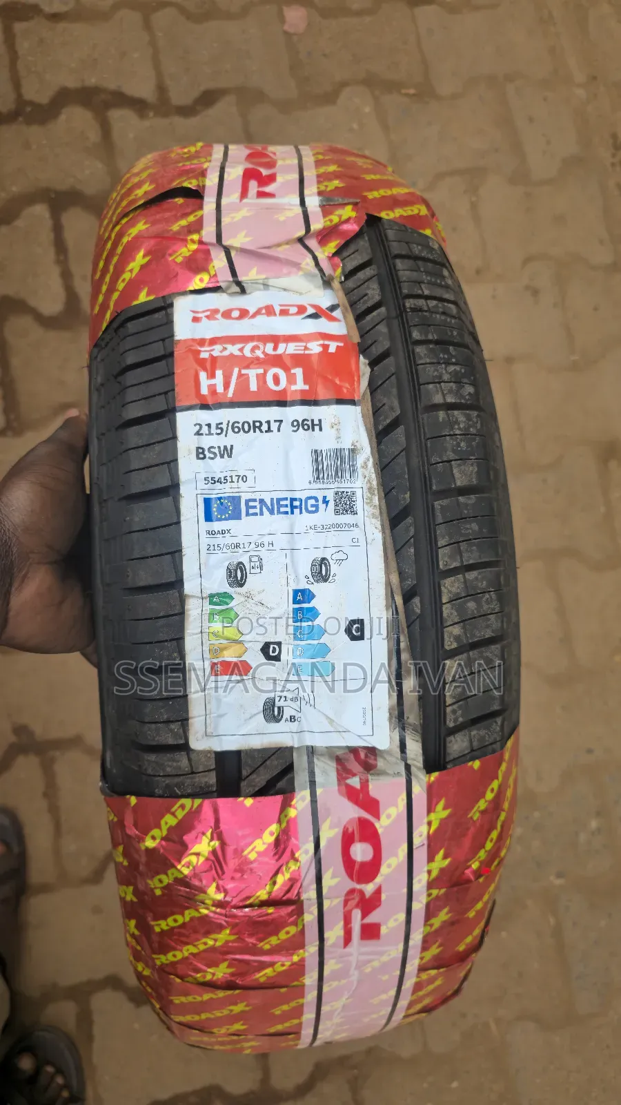 215/60r17 96h Road X Brand New Tyres for Subaru