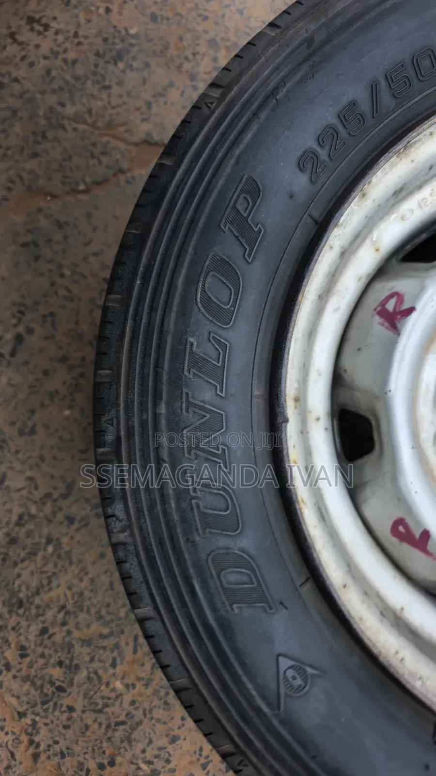 225/50r12.5 Wide Foreign Used Dunlop Tyres
