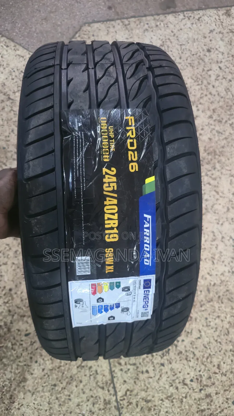 245/40r19 Frd26 Farroad Tyres Brand New