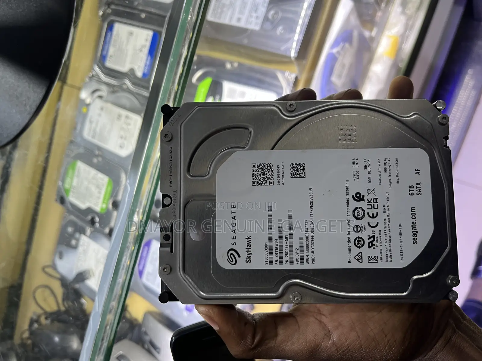 Hard Drive 6.Terrabyte (Cpu)