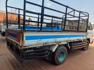 White Isuzu Truck