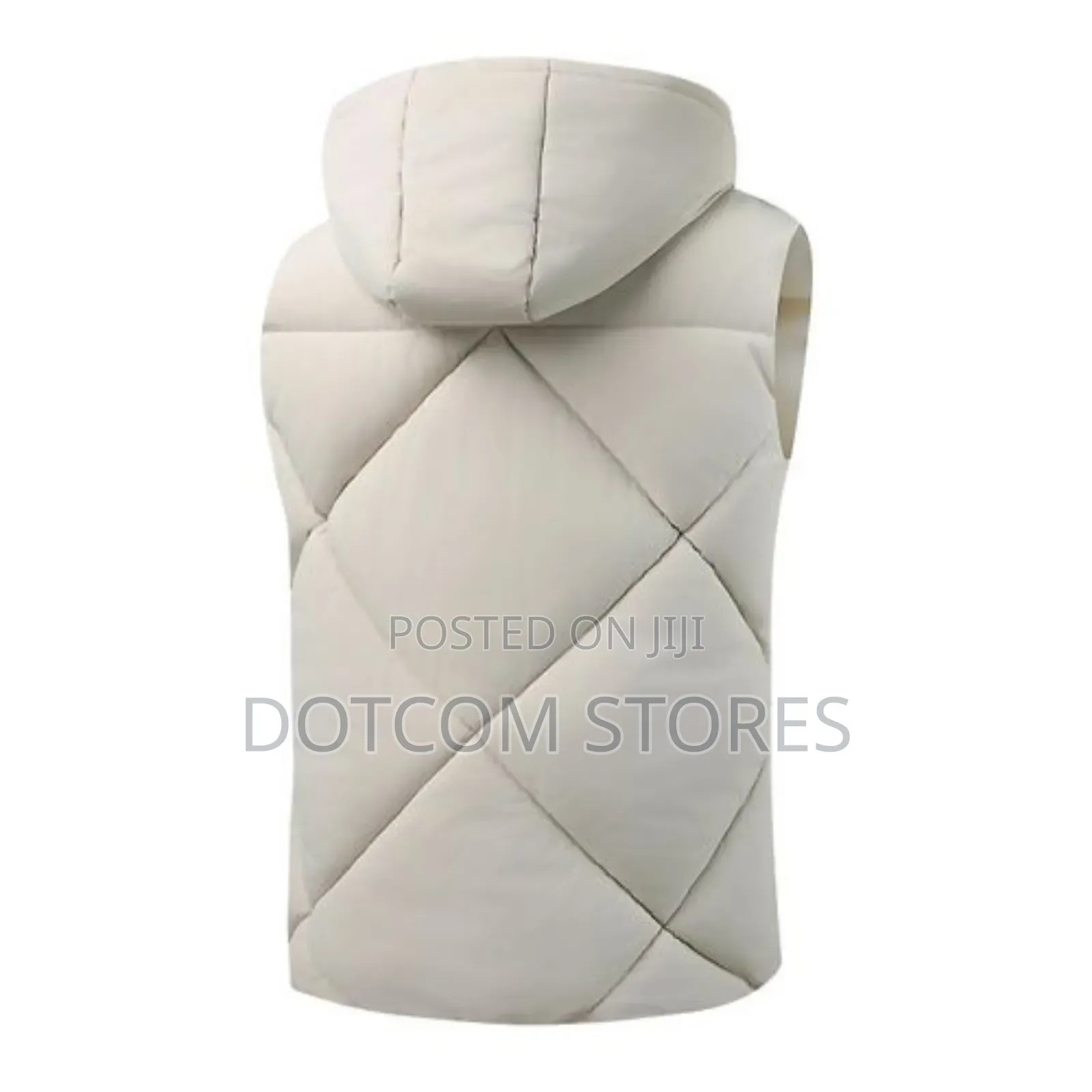 Berrykey Men's Hooded Quilted Waistcoat With Zip Pockets -