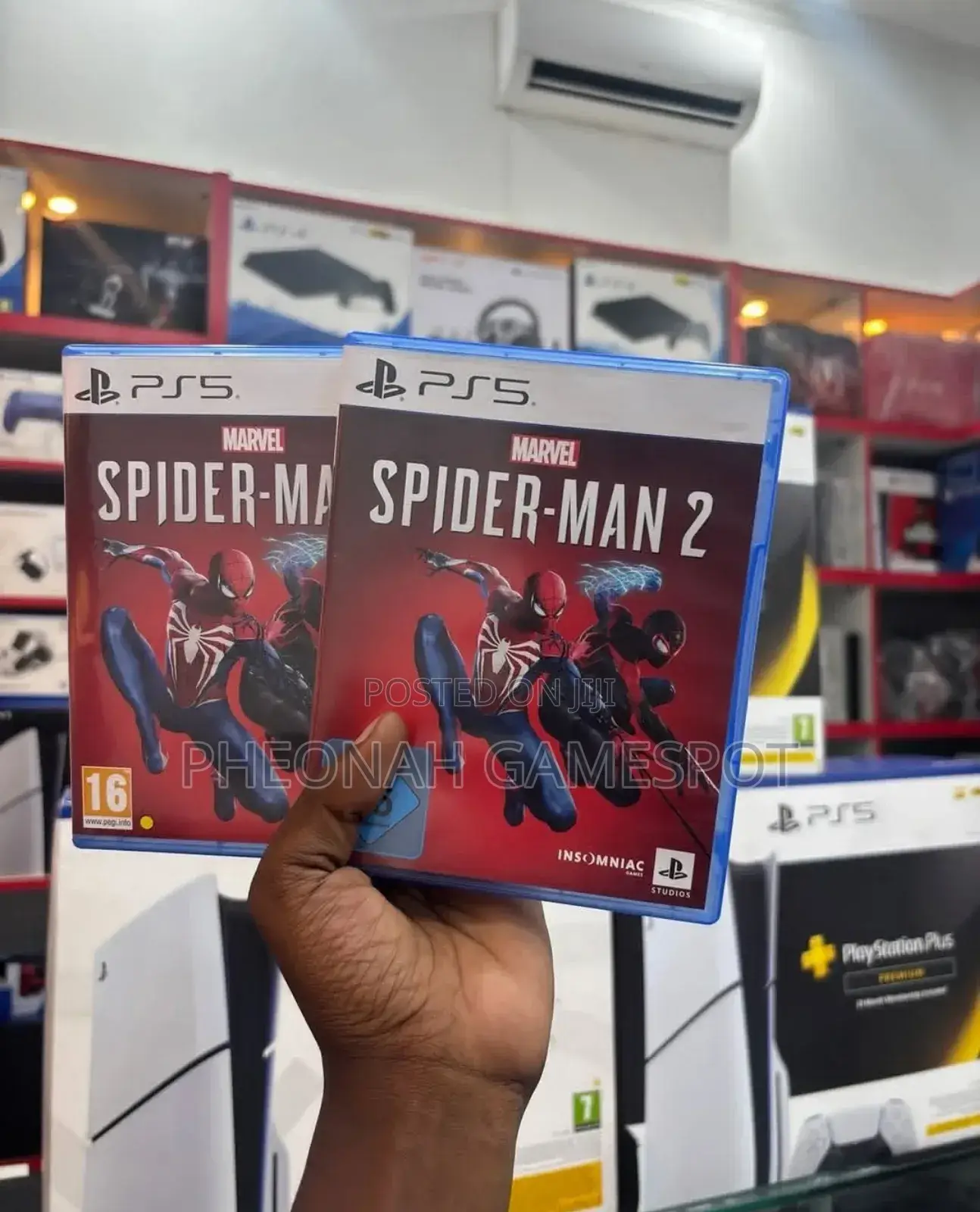 Spiderman 2 Game Cd for Ps5: This Disc Is Hotter Than Gulu Sun.