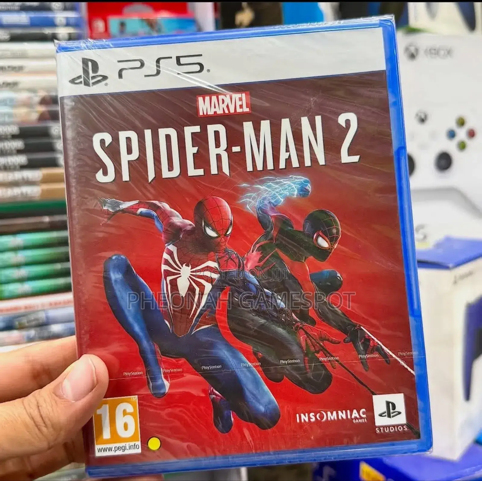 Spiderman 2 Game Cd for Ps5: Better Action Than a Local Movie.