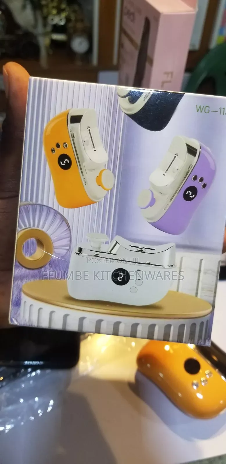 Electric Nail Clipper and Polisher