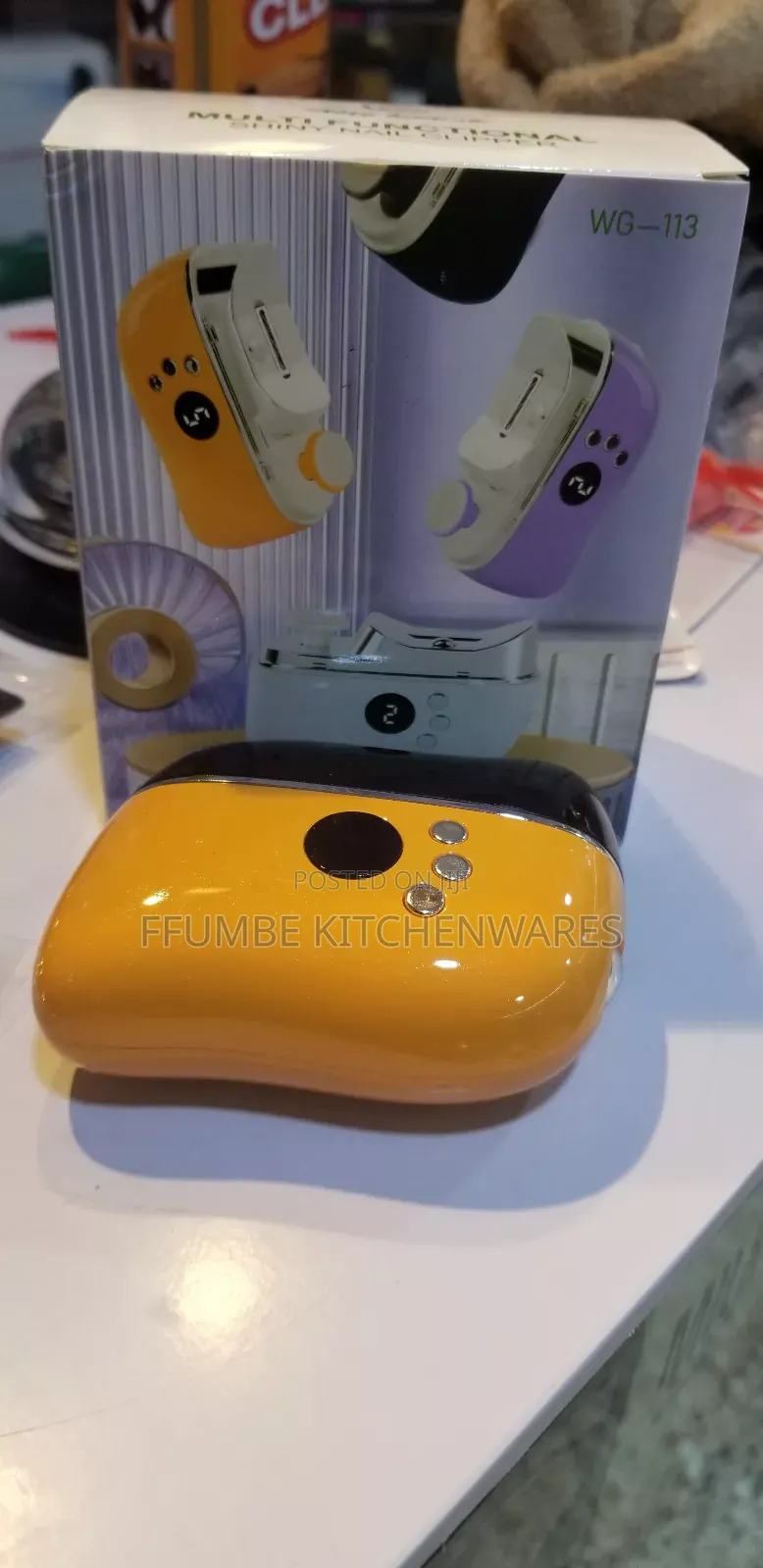 Electric Nail Clipper and Polisher
