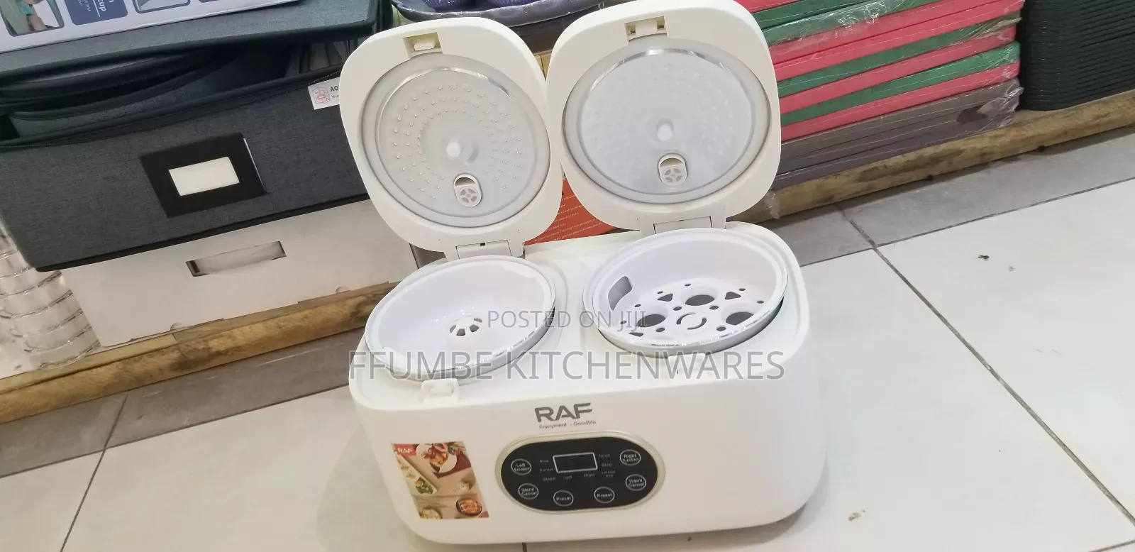 Rice Cooker Daul Chamber