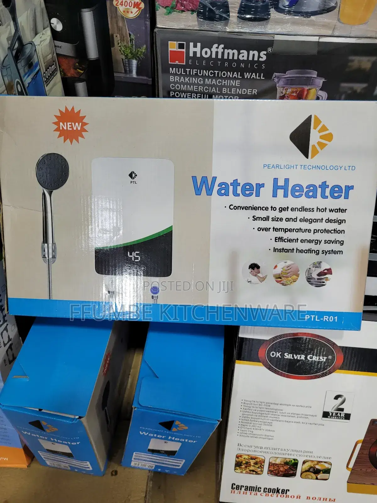 Instant Water Heater Pearl Light