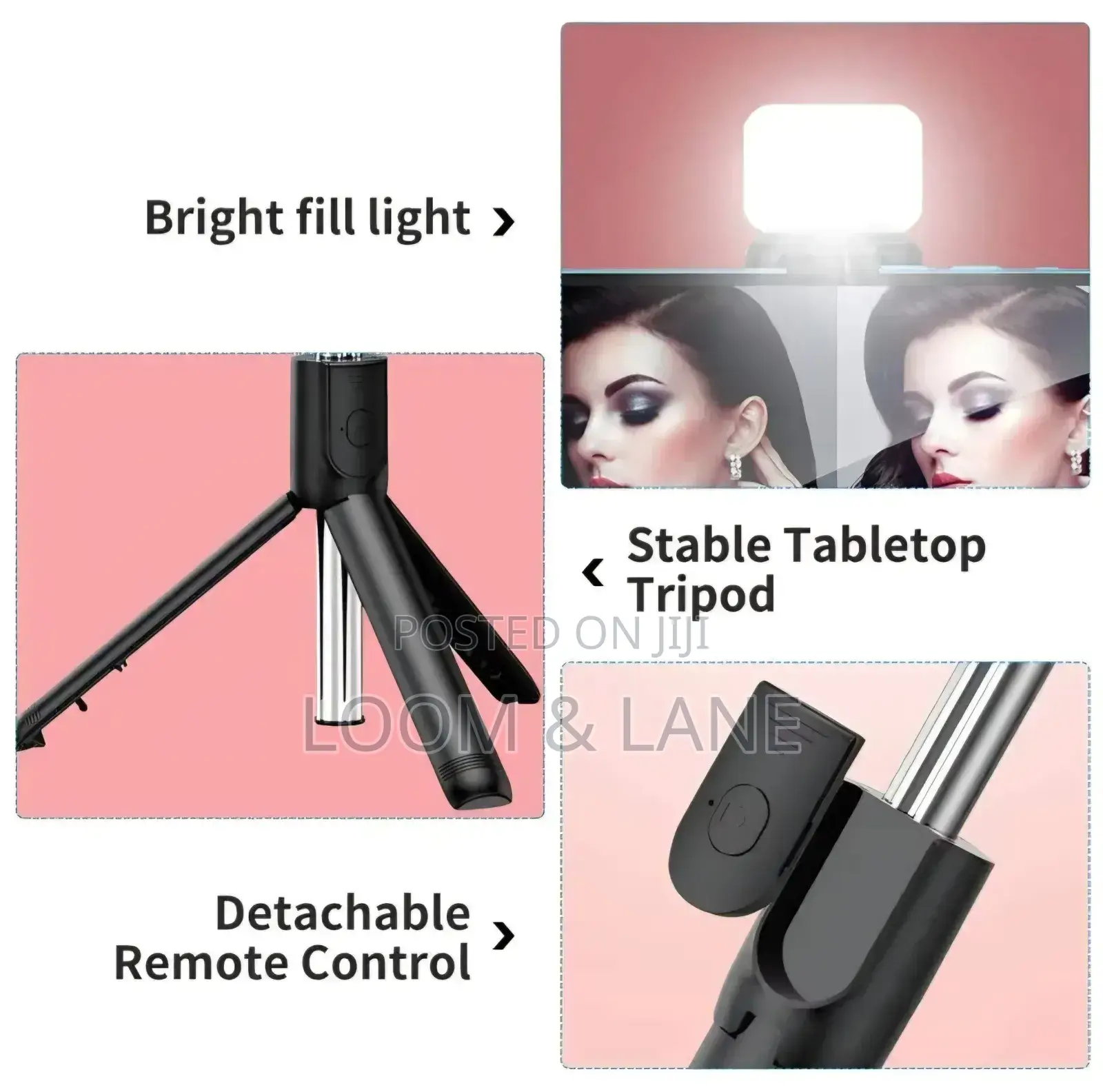 Plokama Live- Led Selfie Stick