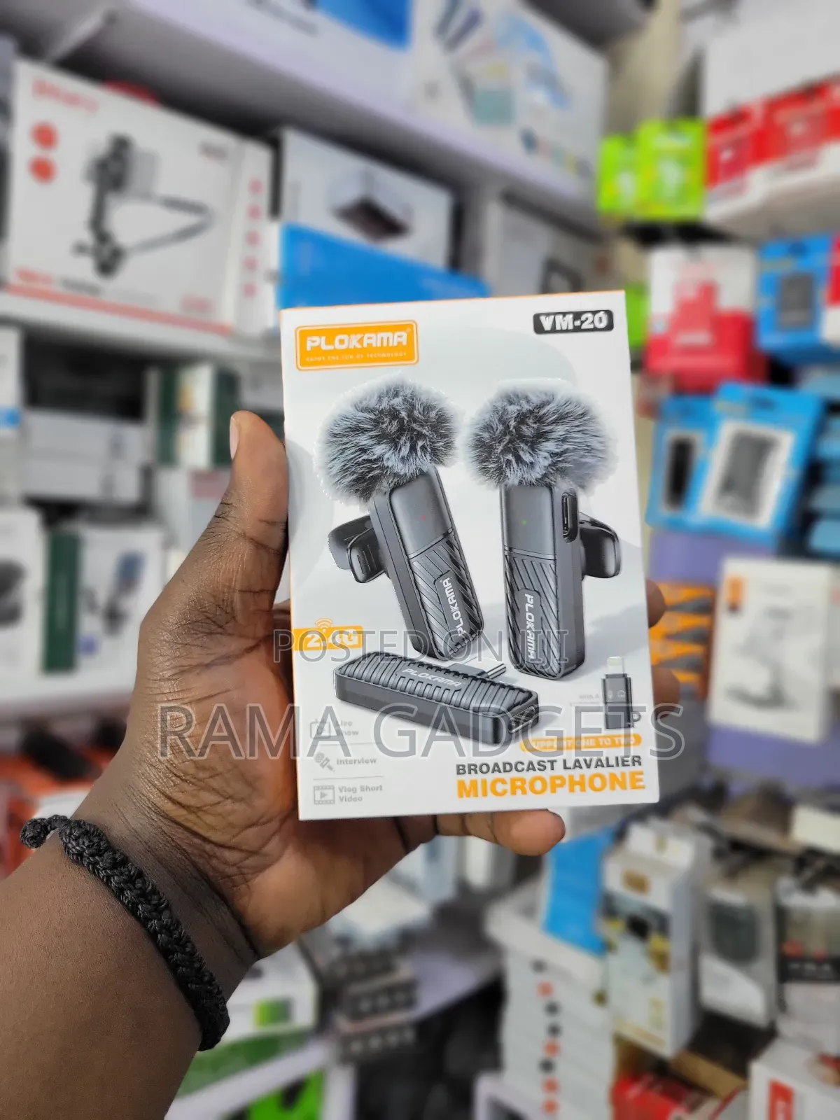Plokama Vm-20 Wireless Lavalier Microphone